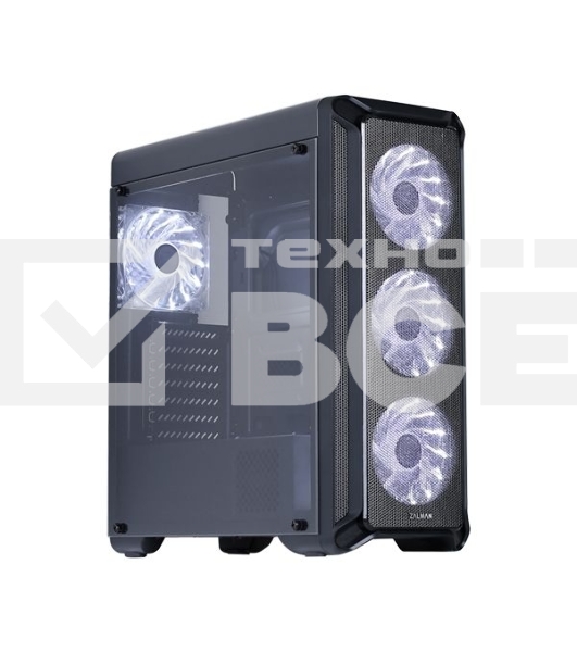 Корпус ZALMAN I3, без БП, большое боковое окно, черный,  ATX