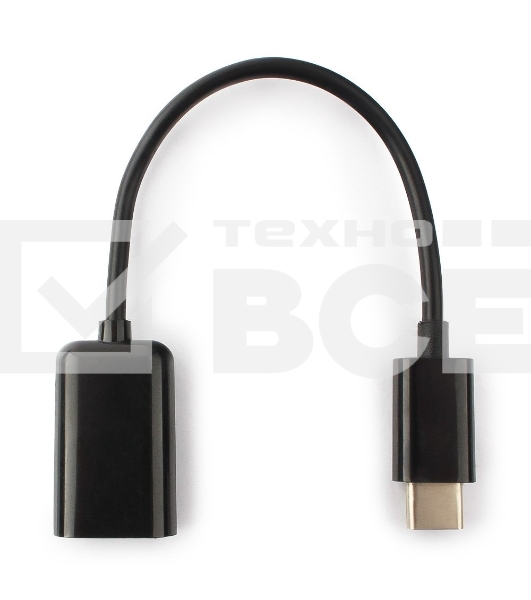 Переходник Cablexpert Переходник USB OTG, USB Type-C/USB 2.0F, пакет (A-OTG-CMAF2-01)
