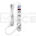 Сетевой фильтр Powercube SPG-B-15-WHITE 5м (5 розеток) белый (коробка), фото12
