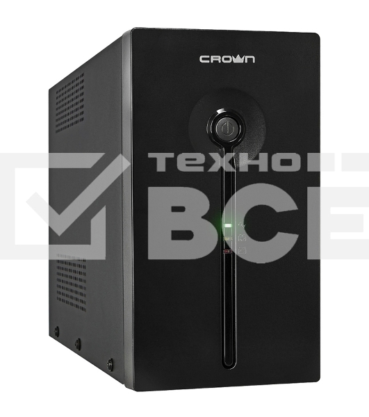 Источник бесперебойного питания CROWN Line Intractive CMU-SP1200 COMBO USB 1200VA\720W