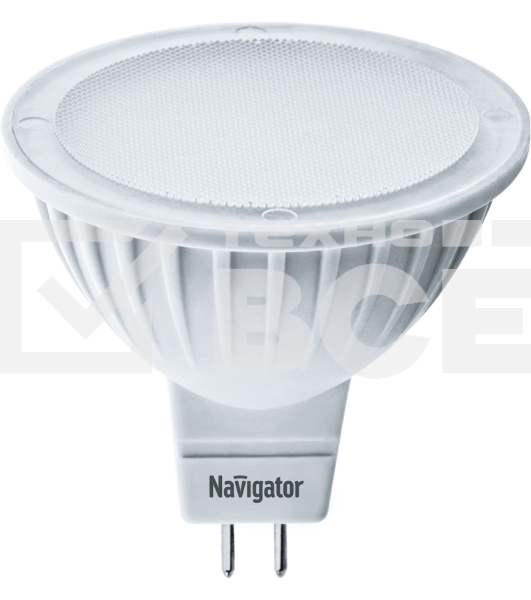 Лампа светодиодная Navigator NLL-MR16-3-230-4K-GU5.3 3Вт 4000К белый GU5.3 230лм 220-240В