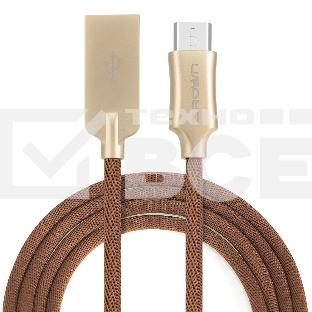 Кабель Crown USB - microUSB CMCU-3132M brown