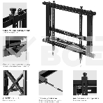Настенное крепление ONKRON PRO7 Mдля видеостен 40”-70