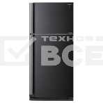 Холодильник Sharp SJ-XE59PMBK черный двухкамерный 430/148 л морозилка сверху, фото2