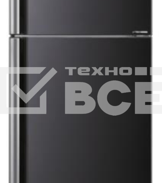 Холодильник Sharp SJ-XE59PMBK черный двухкамерный 430/148 л морозилка сверху