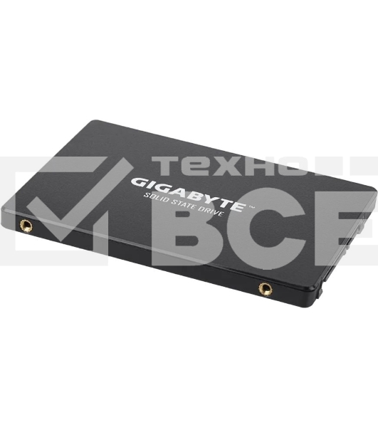 Накопитель SSD Gigabyte, 256Gb, 2.5', SATA III, R/W 520/500
