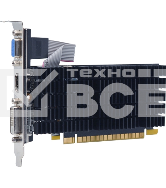 Видеокарта AFOX NVIDIA GeForce GT710 2GB DDR3 64BIT DVI HDMI VGA LP RTL