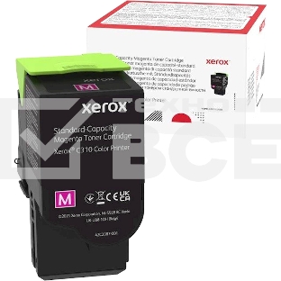 Картридж лазерный XEROX C310 пурпурный 2K (006R04362)