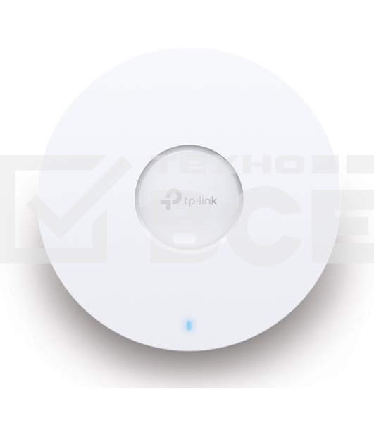 Потолочная точка доступа TP-Link EAP653 AX3000 Ceiling Mount Dual-Band Wi-Fi 6 Access Point, 1?1Gbps RJ45 Port, 574Mbps at2.4 GHz + 2402 Mbps at 5 GHz, 802.3at POE, 2?Internal Antennas