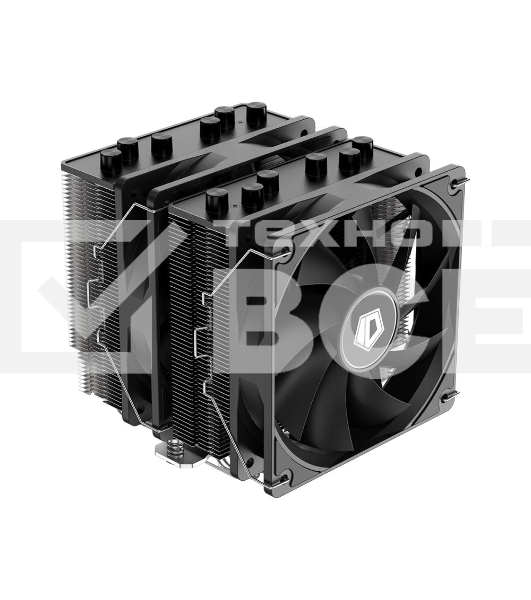 Кулер ID-COOLING SE-206-XT Черный  120мм алюминий+медь 1800rpm 35db 4-pin 250W 156мм