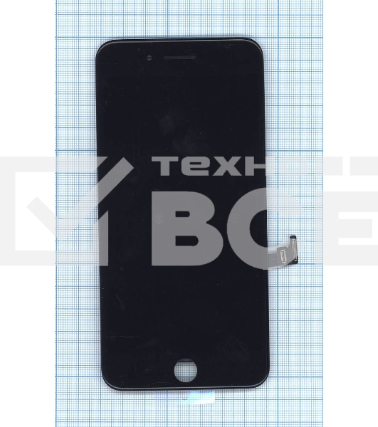 Дисплей для Apple iPhone 7 Plus в сборе с тачскрином (Foxconn) черный