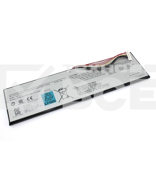 Аккумуляторная батарея для ноутбука Gigabyte Aorus X3 PLUS V3  14.8V 4950mAh/73.26Wh