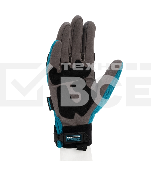 Перчатки универсальные комбинированные Gross с защитными накладками, STYLISH, размер M (8)