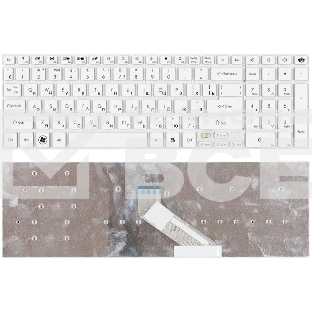 Клавиатура для ноутбука Gateway NV55S NV57H NV75S NV77H TS45 белый
