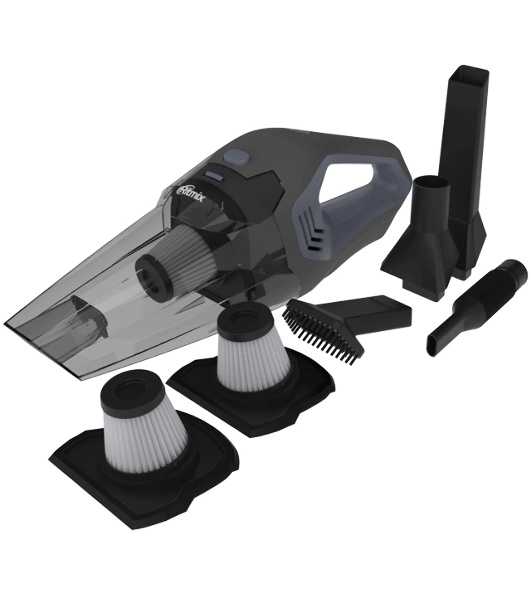 Пылесос Автомобильный Ritmix CVC-008 черный 70Вт