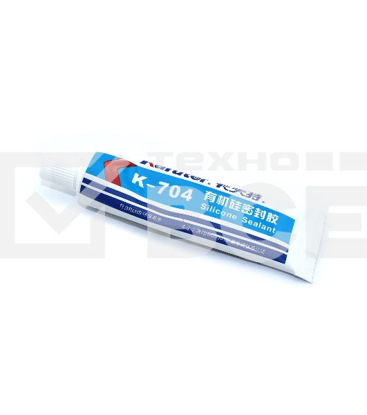 Клей-герметик силиконовый Kafuter K-704 белый 45 грамм