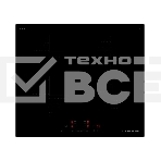 Варочная поверхность Kuppersberg ICI 604 60 см, индукция, High-Tech, inverter, прямой край, 9 уровней мощности, бустер, Stop and Go, автоматическое отключение, таймер, индикатор остаточного тепла, сенсорное/слайдерное управление, цвет черный, фото2