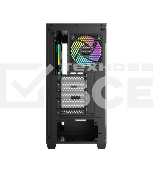 Компьютерный корпус Ocypus Gaммa C72 BK ARGB ATX/win/black/4 ARGB fans/no PSU/Tempered Glass