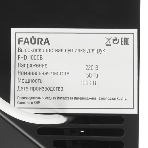 Сушилка для рук Faura FHD-1000B 1кВт черный, фото4