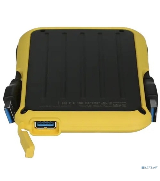 Внешний HDD 2.5' Silicon Power Armor A66, 1TB, USB 3.2 Gen 1 Type-A, 5400 rpm, черно-желтый