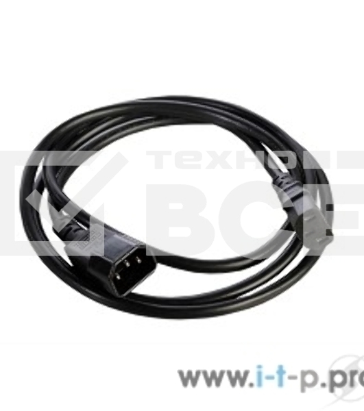 Шнур питания с заземл. IEC 60320 C13/IEC 60320 C14, 10А/250В (3x1,0), длина 1,8 м. (R-10-Cord-C13-C14-1.8)