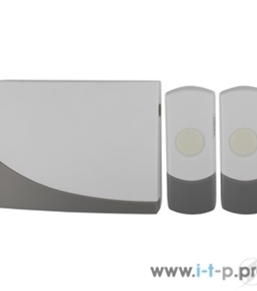 Звонок дверной беспроводной ЭРА C91-2, две кнопки (нов.упак) (10/60/480)