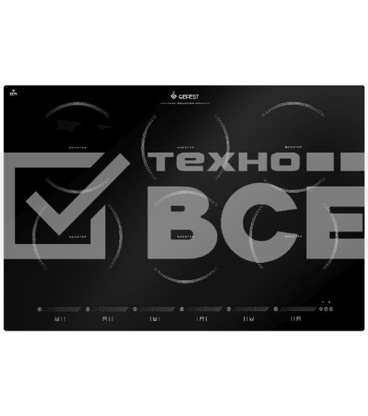 Индукционная варочная поверхность Gefest ПВИ 4323 черный