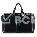 Сумка дорожная Piquadro Blue Square BV4342B2/N черный натур.кожа, фото11