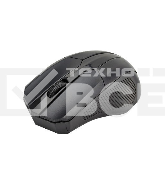 Мышь беспроводная ExeGate SR-9034 черный, 1600 dpi, радиоканал, USB, кнопки - 4