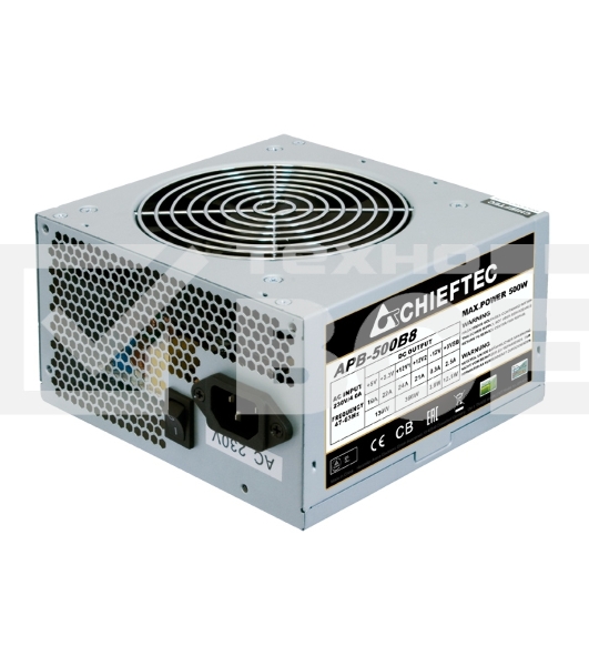 Блок питания Chieftec APB-500B8, 500Вт, 120мм, серый