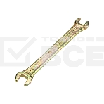 Ключ гаечный рожковый Rexant 6х7 мм, желтый цинк, фото 1