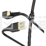 Кабель Hama 00187220 microUSB (m) угловой USB 2.0 (m) 1.5м черный, фото 1