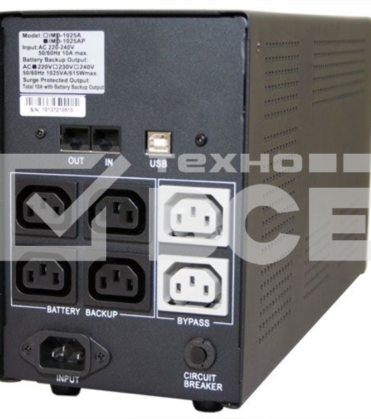Источник бесперебойного питания Powercom Imperial IMP-2000AP 1200Вт 2000ВА черный