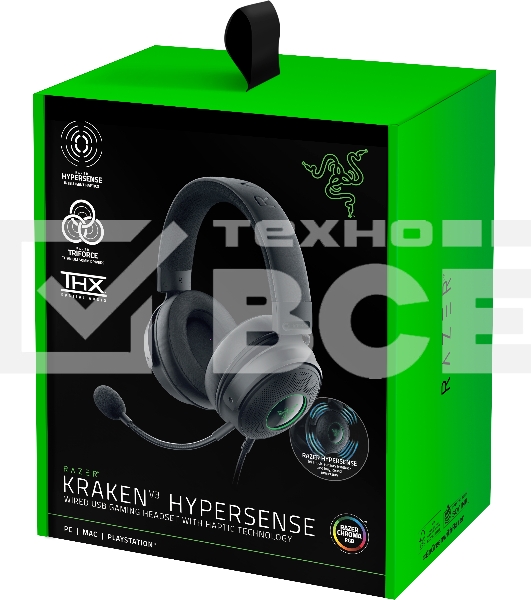 Игровые наушники Kraken V3 Hypersense