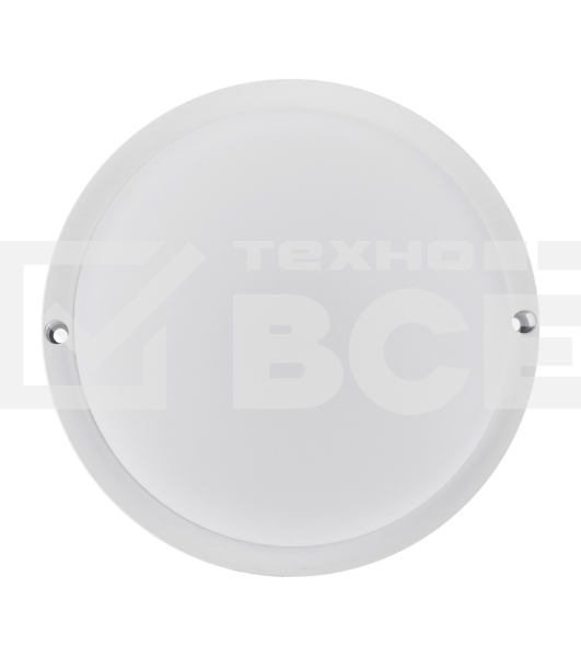 Светильник светодиодный пылевлагозащищенный Rexant ЖКХ-01 круг 30 Вт 3200 Лм IP65 6500 K 210х37 мм с датчиком движения дежурный свет