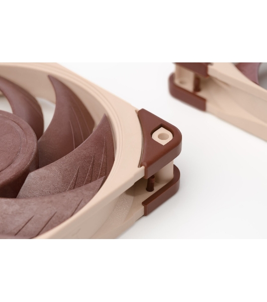 Вентилятор корпусной Noctua NF-A12x25 PWM, 120 мм, 450-2000 об/мин, 22.6 дБ, 4-pin PWM, без подсветки