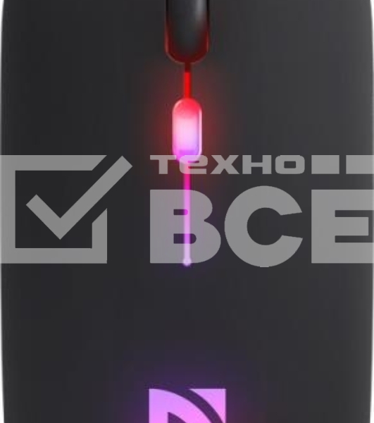 Мышь беспроводная Defender Touch MM-997 черный, 1600 dpi, радиоканал, Bluetooth, USB, кнопки - 4