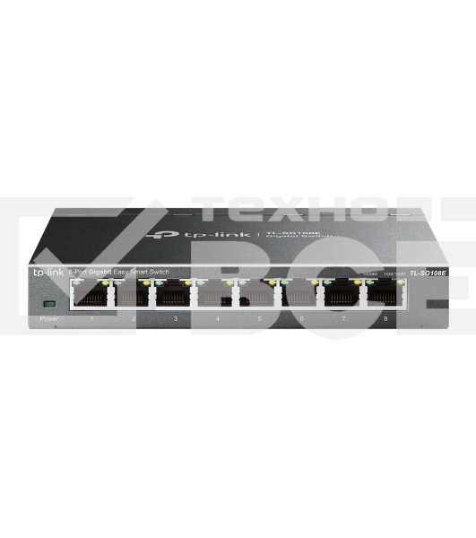 Коммутатор TP-Link SMB TL-SG108E 8-port Desktop Gigabit Switch, 8 10/100/1000M RJ45 ports