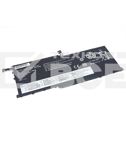 Аккумуляторная батарея для ноутбука Lenovo ThinkPad X1 Carbon 15.2V 3290mAh OEM черный