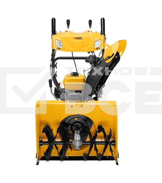 Бензиновая снегоуборочная машина SBM 610DT PRO, 212cc, гусеницы, эл.старт, блок. дифф.  Denzel