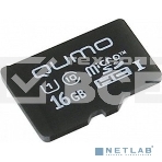 Флеш карта QUMO MicroSDHC 16GB Сlass 10 UHS-I ,3.0 без адаптером SD, черно-красная картонная упаковка, фото2