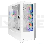 Компьютерный корпус Ginzzu GL770 FAN 12MW6 RGb*4 USB3.0 CRC10 белый, фото8