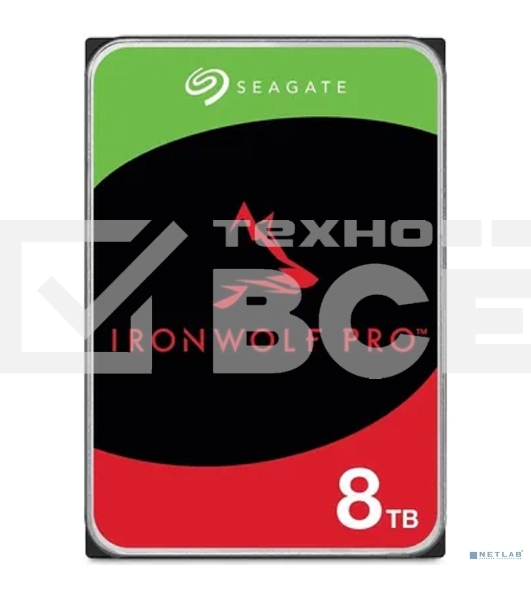 Жесткий диск Seagate SATA-III 8TB ST8000NT001 NAS Ironwolf Pro 512E (7200rpm) 256Mb 3.5
