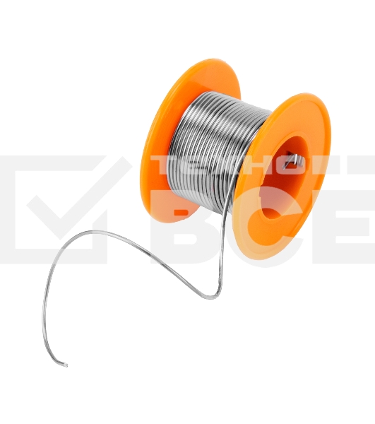 Припой Sn60Pb40, D 1 мм, 25 г, на пластмассовой катушке Sparta
