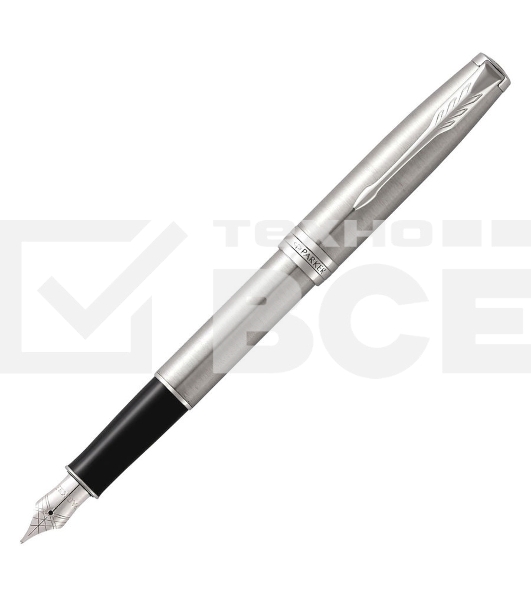 Ручка перьевая Parker Sonnet Core F526 (CW1931509) Stainless Steel CT F сталь нержавеющая