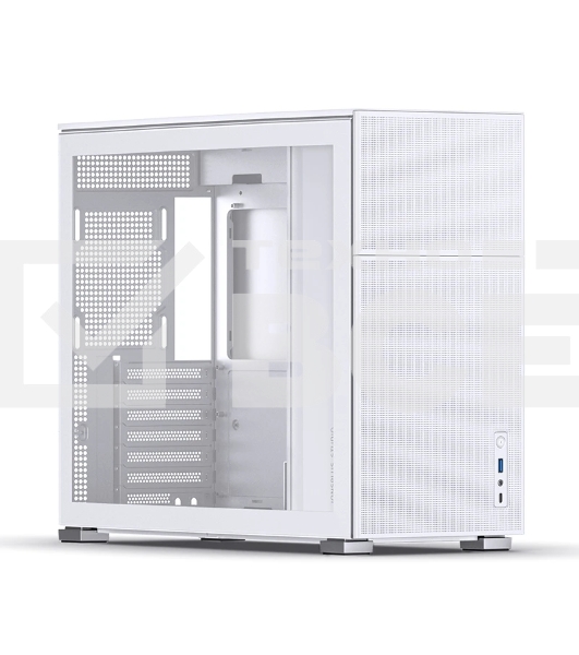 Корпус без блока питания Case JONSBO D41 MESH, Midi-Tower, TG, no fan, 1xUSB-A 3.2 + 1xUSB-C 3.2, ATX, mATX White