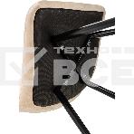 Стул для дома Бюрократ CH-K1_4 комплект 4 шт бежевый Holland 06 металл черный на ножках (CH-K1_1/HL07_4), фото12