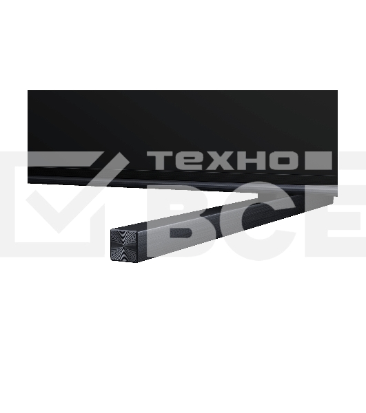 Телевизор Hisense 100' 100U7Q черный Mini-LED UHD 120Hz Smart TV