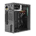 Компьютерный корпус Minitower ExeGate BAA-408-UNS400 (mATX, БП UNS400 с вент. 12см, 2хUSB, HD Audio, черный), фото6