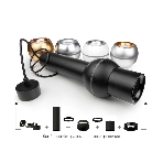 Корпус светильника C7456 SBK черный песок D70*H200mm MR16 GU5.3, фото 1